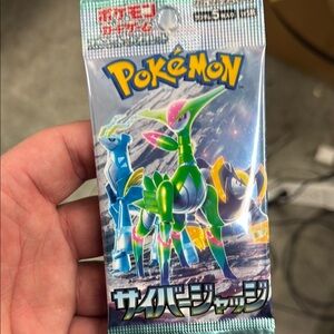 Pokémon Booster Pack On screen jap